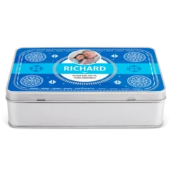 Koekblik gevuld met Oreo