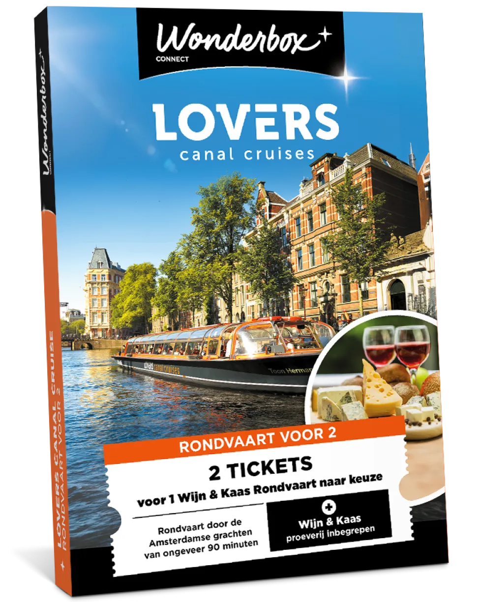 Lovers Cruise - Wine & Cheese € 69,90