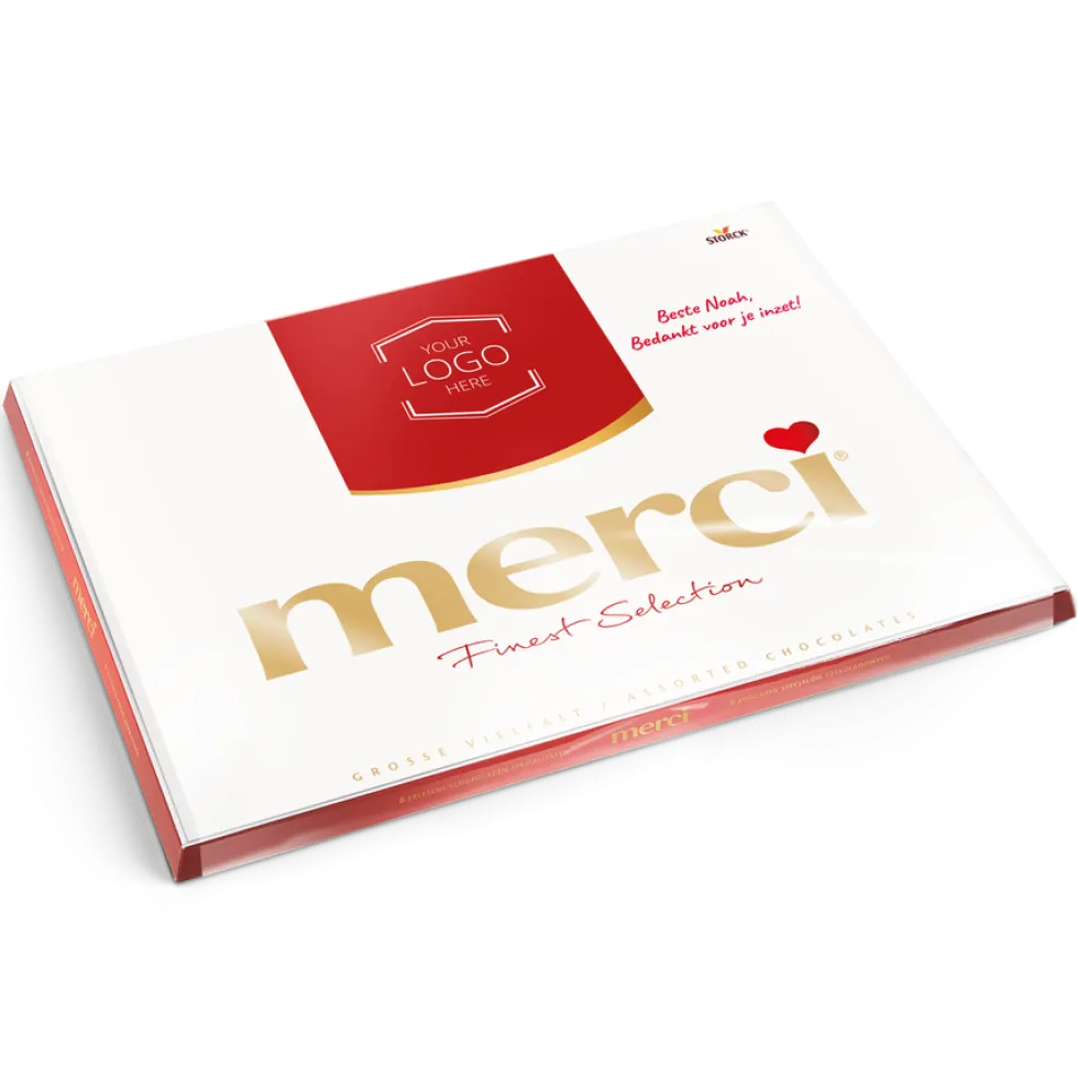 merci Finest Selection met kaart