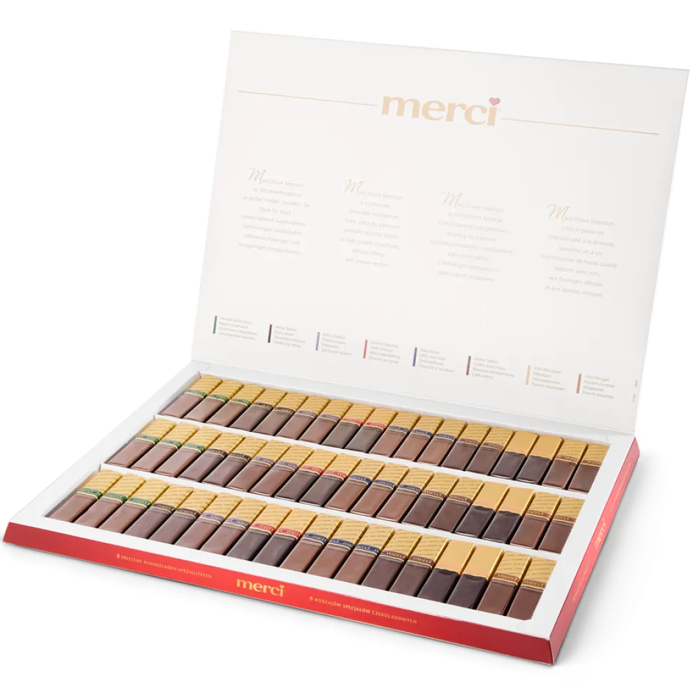 merci Finest Selection met kaart