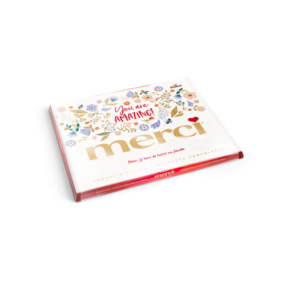 merci Finest Selection met kaart