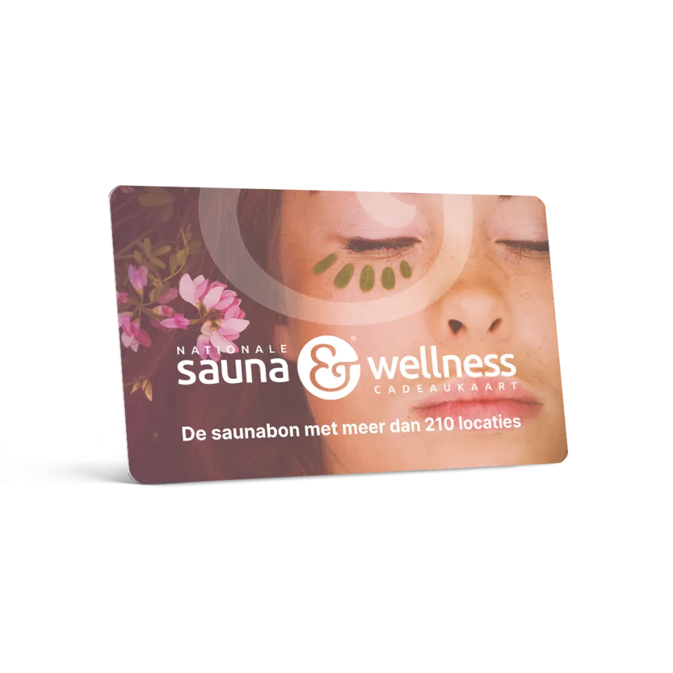 Nationale Sauna & Wellness Cadeaukaart