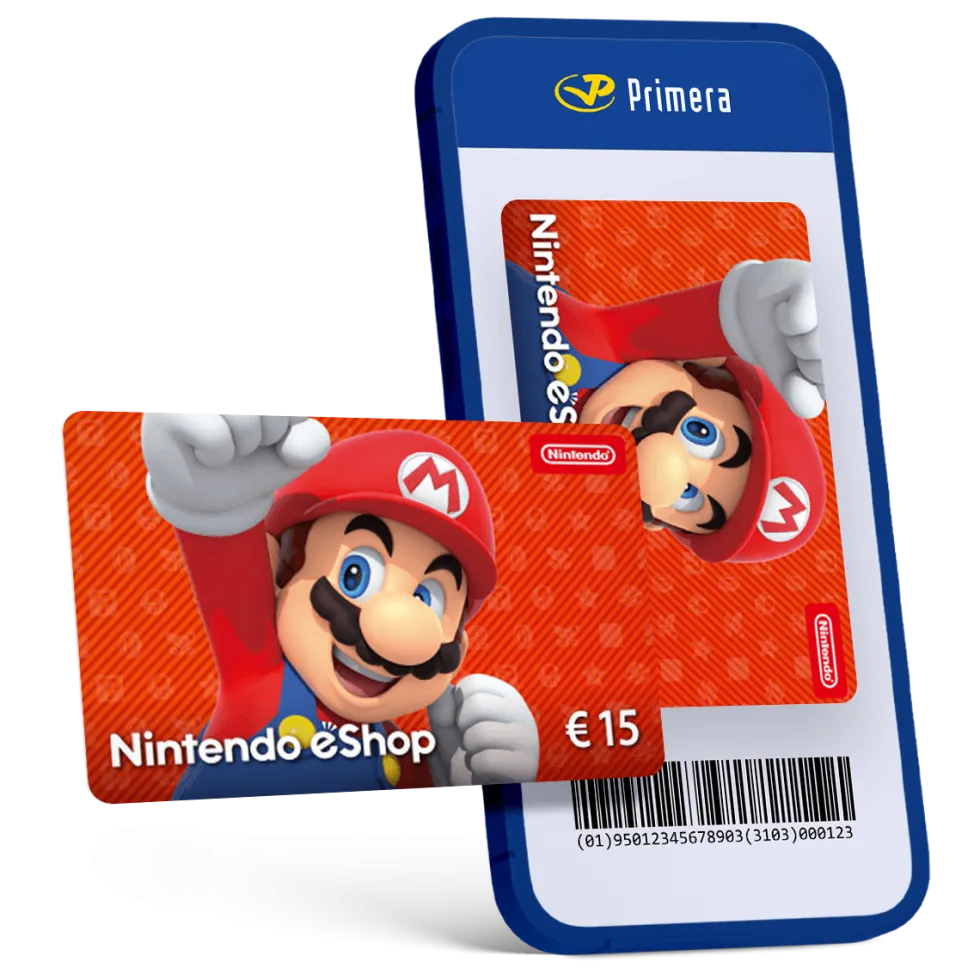€15,- Nintendo eShop card