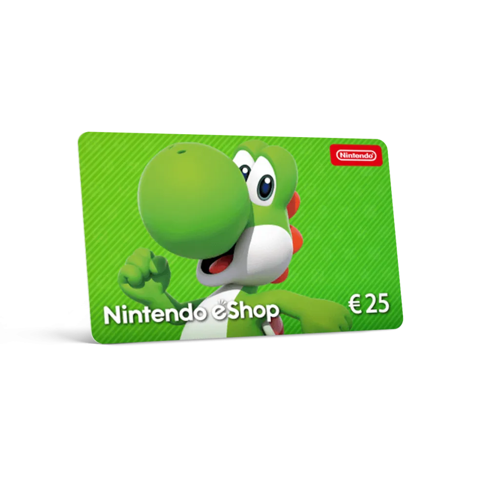 €25,- Nintendo eShop card