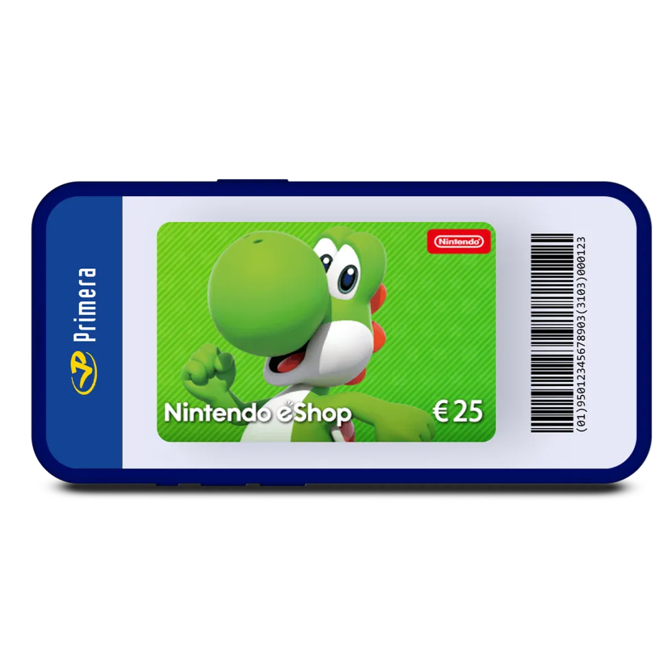 €25,- Nintendo eShop card