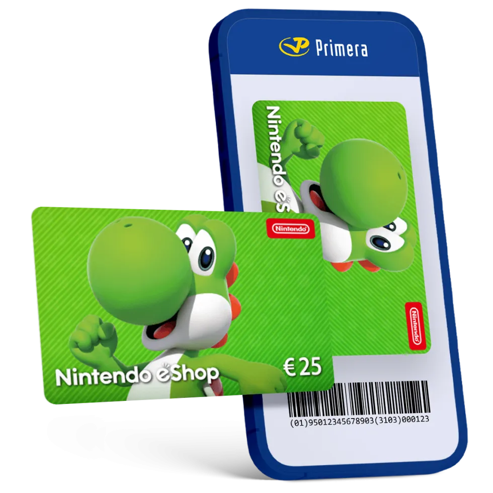 €25,- Nintendo eShop card