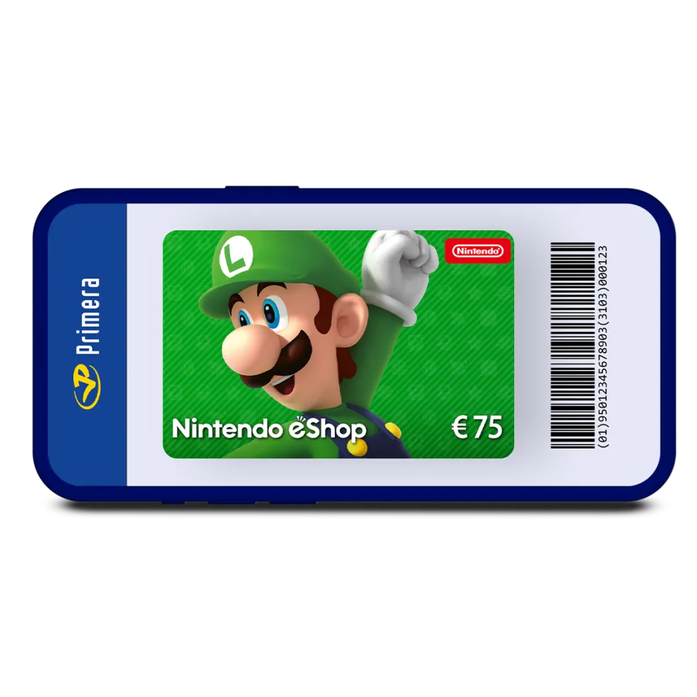 €75,- Nintendo eShop card