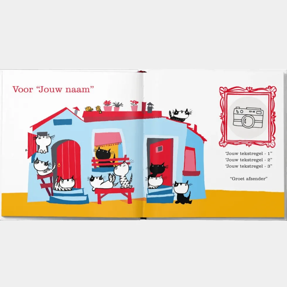 Op avontuur met Pim en Pom - Boek met naam kind