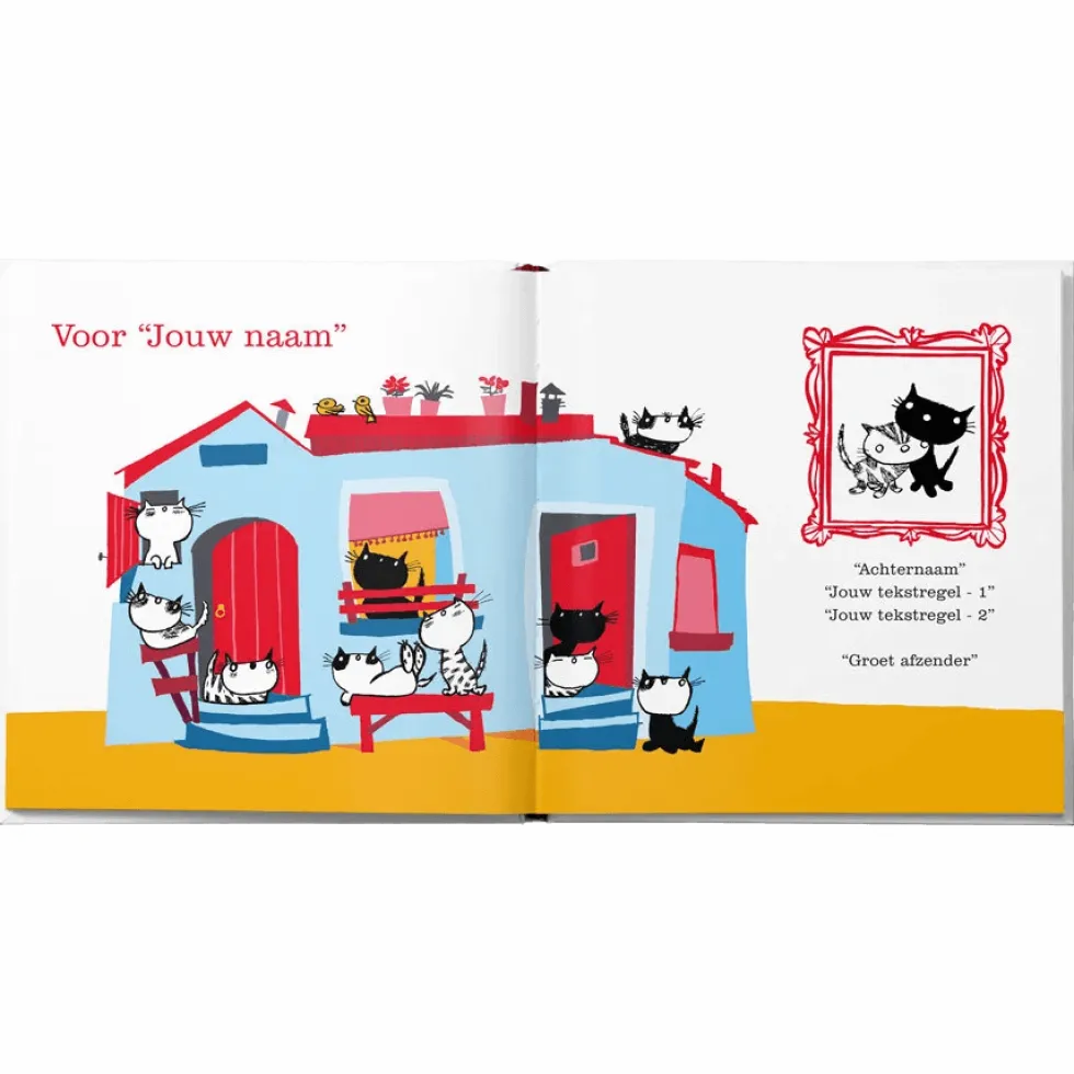 Op avontuur met Pim en Pom - Boek met naam kind