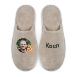 Pantoffels bedrukken