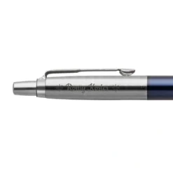 Parker - Jotter - Balpen graveren - Links (Blauw)