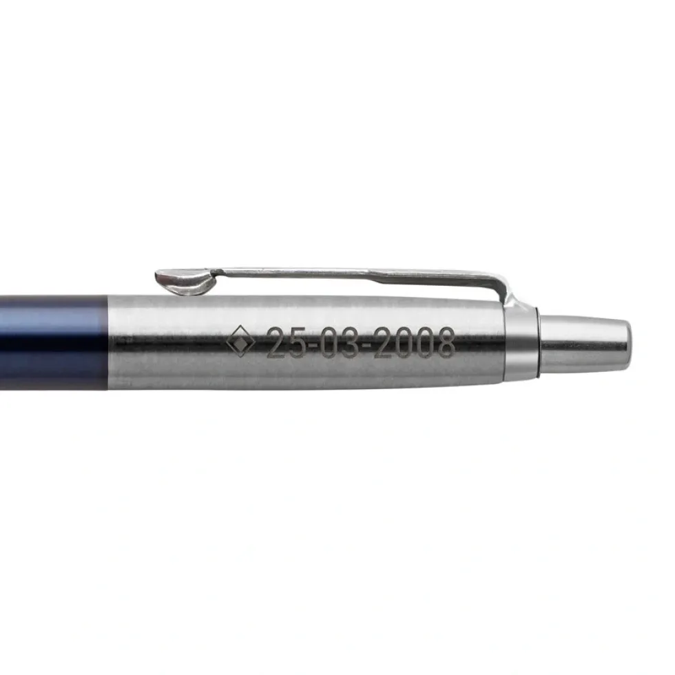 Parker - Jotter - Balpen graveren - Rechts (Blauw)