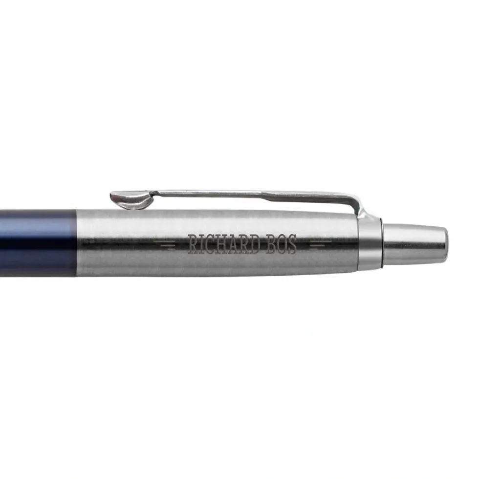 Parker - Jotter - Balpen graveren - Rechts (Blauw)