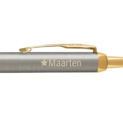 Parker pen graveren