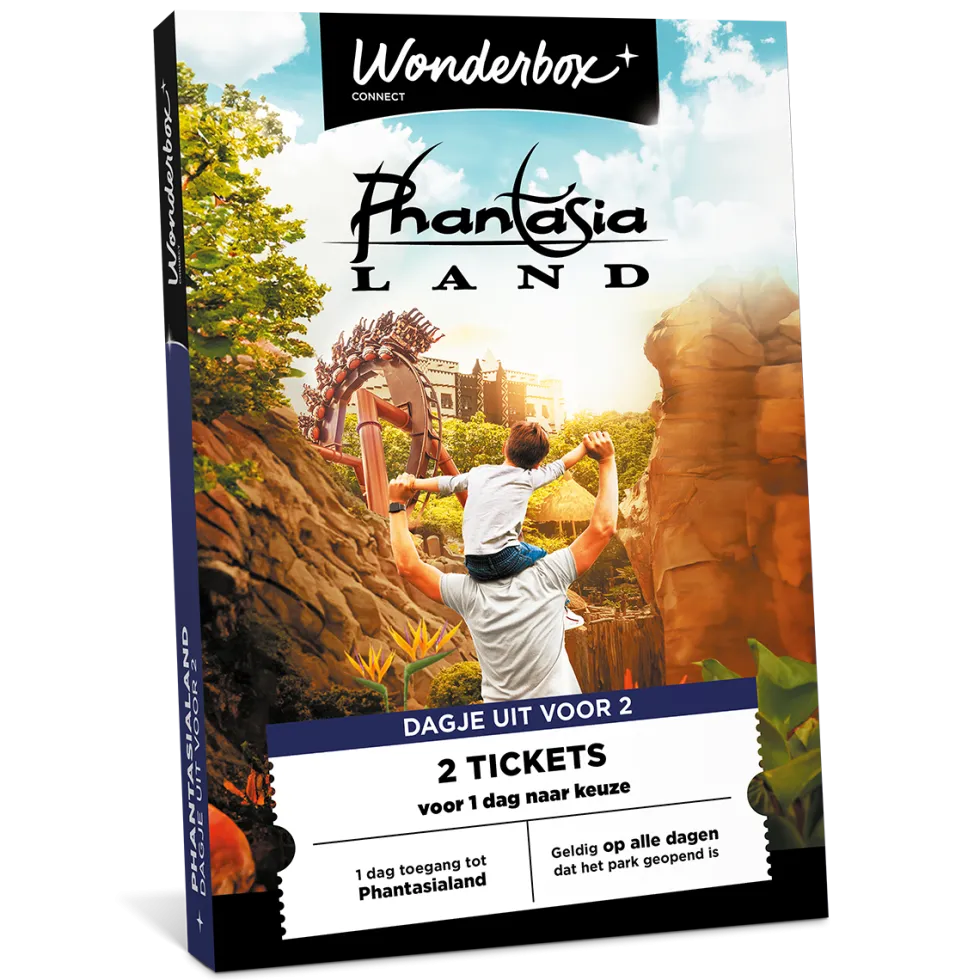 Phantasialand dagje uit voor 2 €127,90