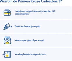 Primera Keuze Code Speciaal voor jou