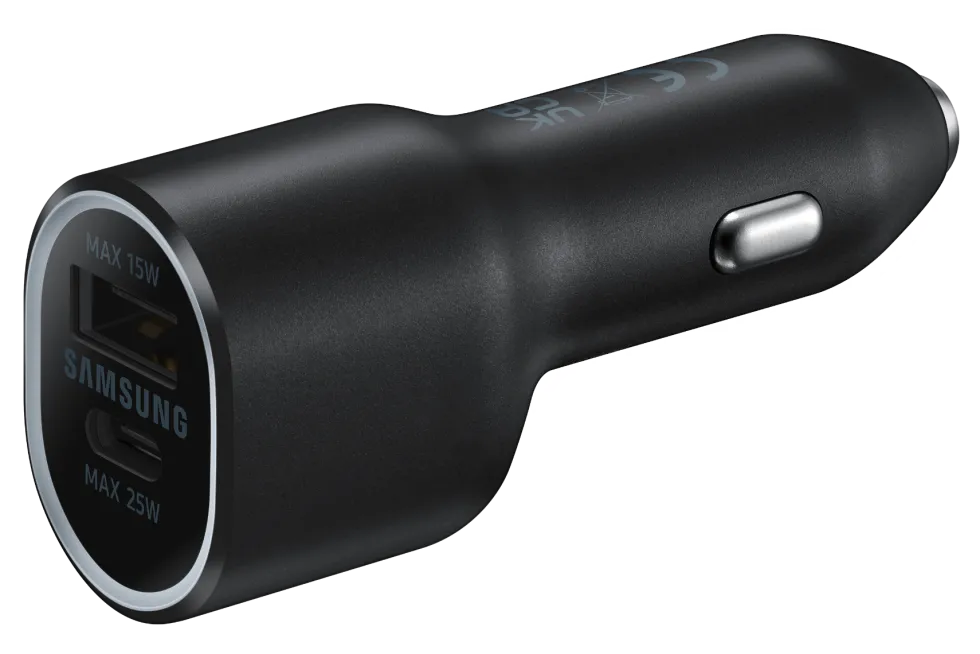 Samsung stroomadapter voor auto - USB,USB-C - 40 Watt
