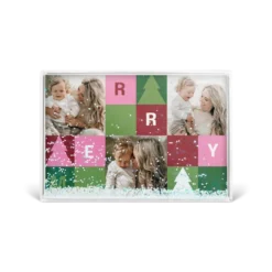 Sneeuwblok personaliseren met foto