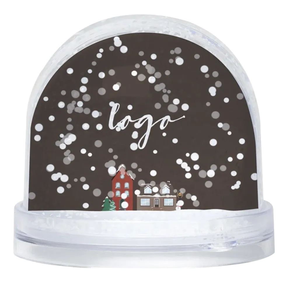 Sneeuwbol met foto