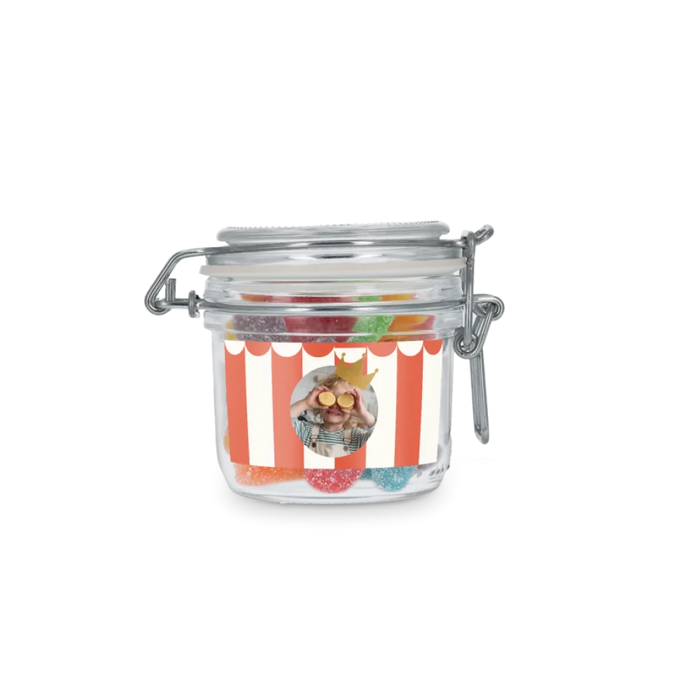 Snoeppot bedrukken