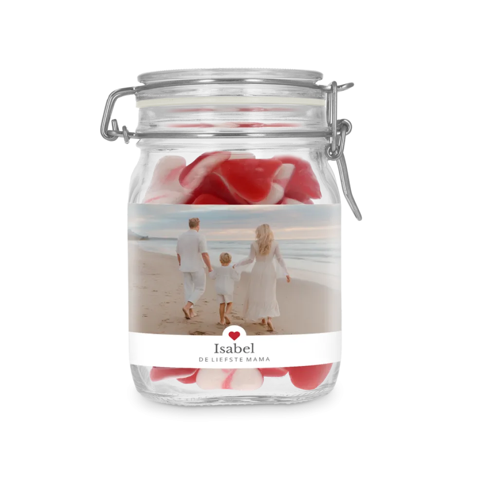 Snoeppot bedrukken