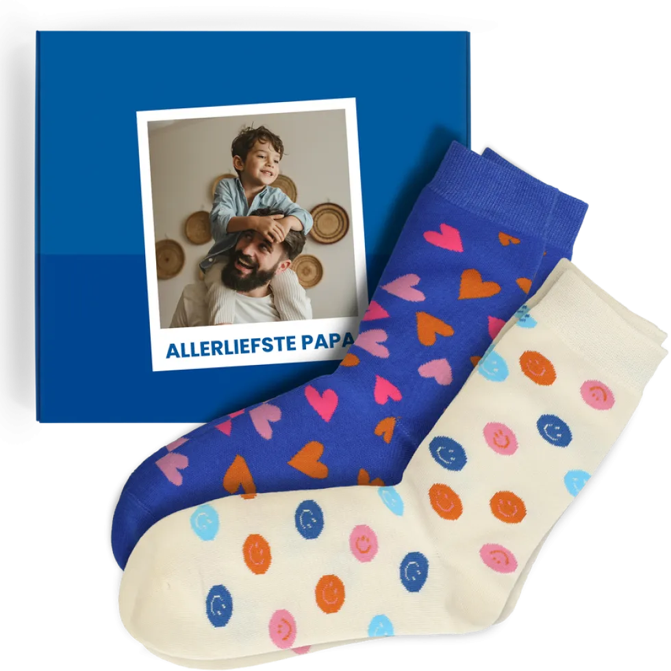 Sokken giftbox personaliseren