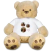 Teddybeer XXL met bedrukt T-shirt