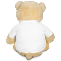 Teddybeer XXL met bedrukt T-shirt