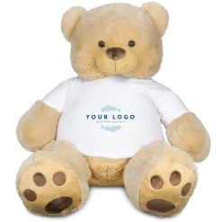 Teddybeer XXL met bedrukt T-shirt
