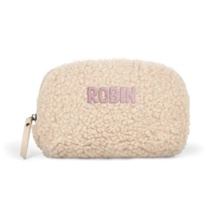 Teddy make up tas met naam
