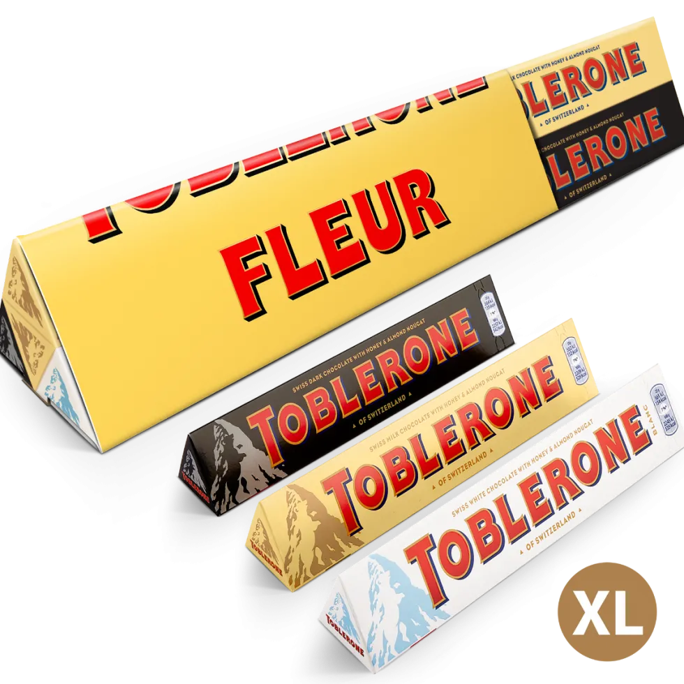 Toblerone met naam