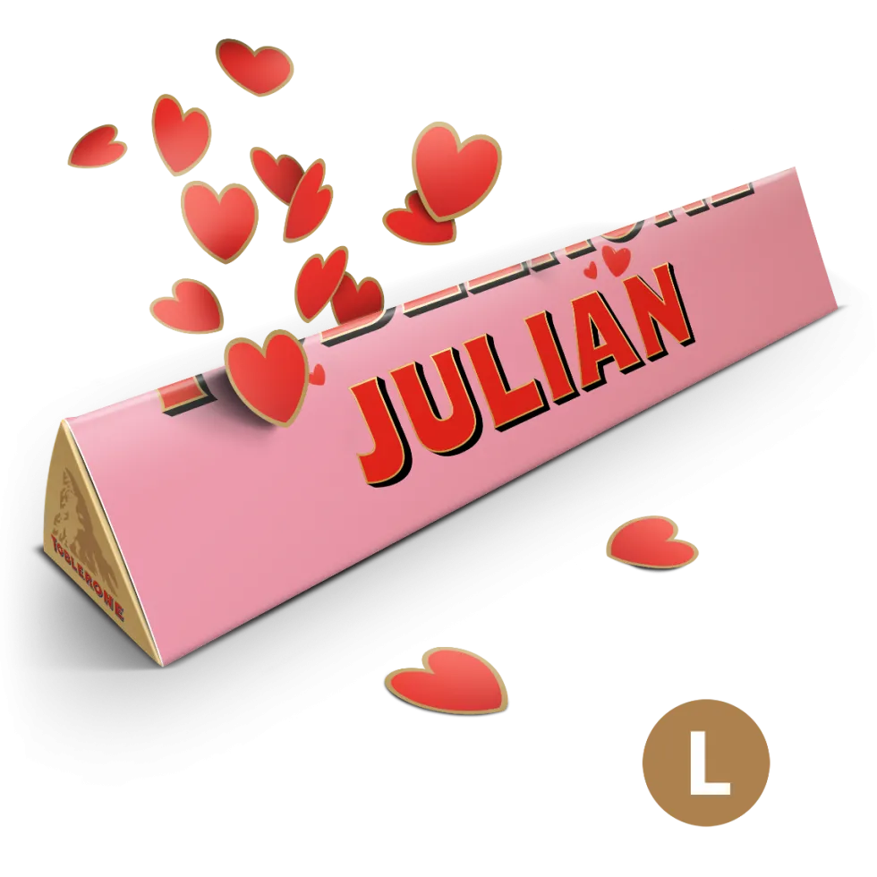 Toblerone met naam