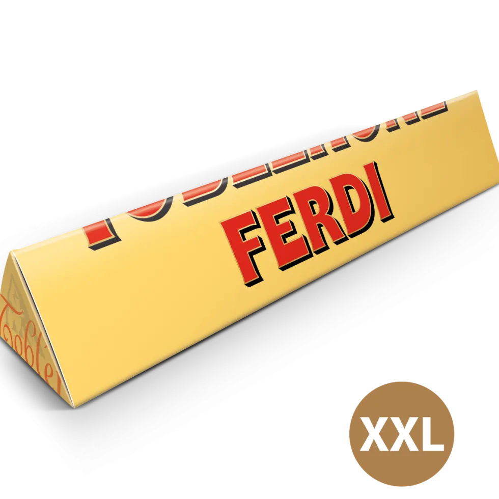 Toblerone met naam