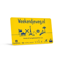 Weekendjeweg.nl Cadeau Card