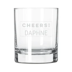 Whiskey glas met naam