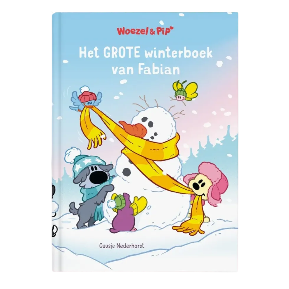 Winterboek - Woezel en Pip boek