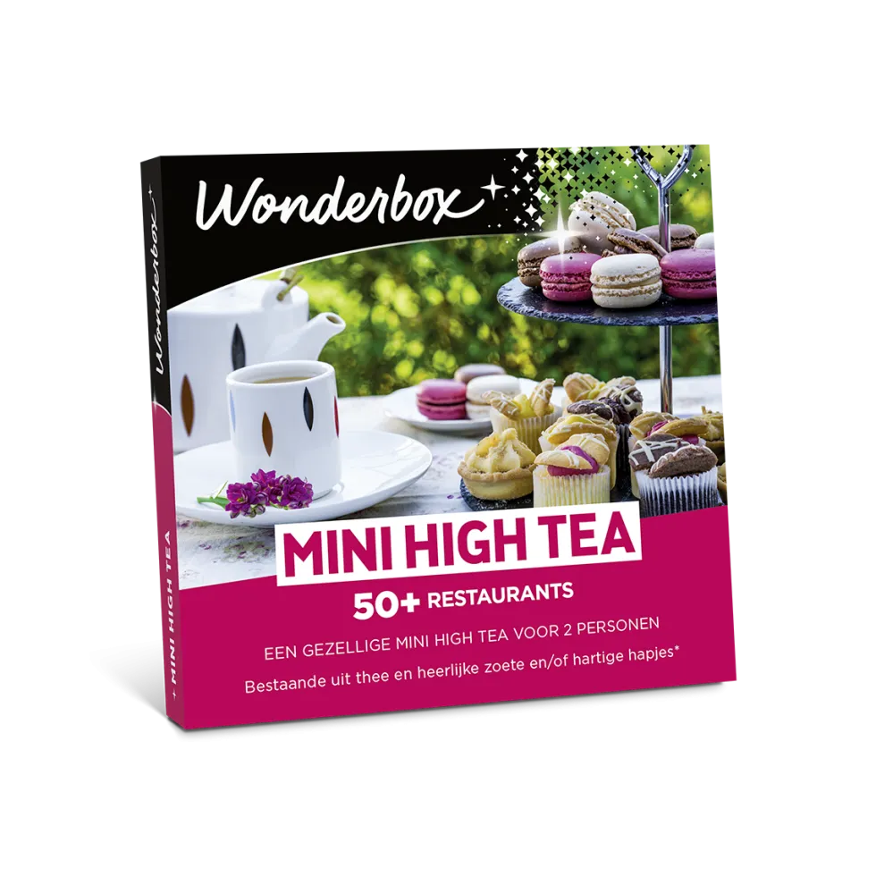Wonderbox Mini High Tea cadeaubon