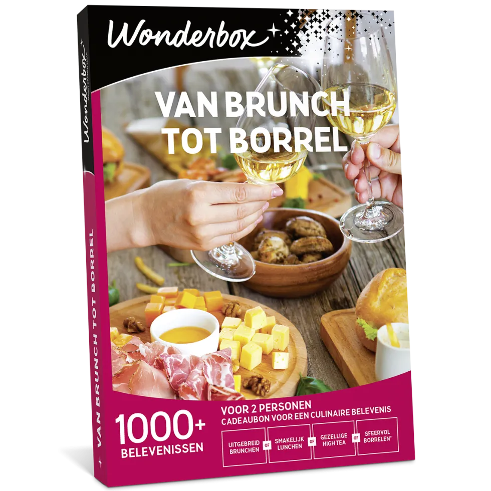 Wonderbox Van Brunch tot Borrel cadeaubon