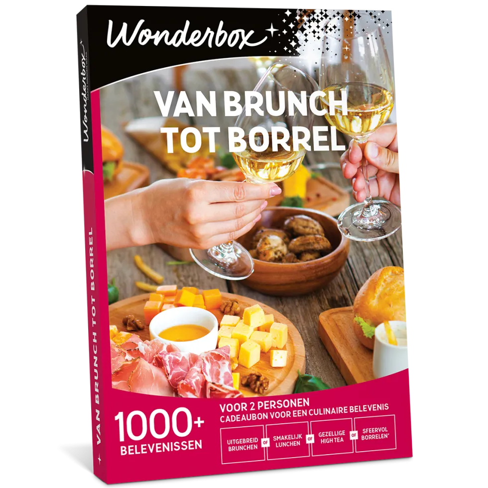 Wonderbox Van Brunch tot Borrel Digitale Cadeaubon