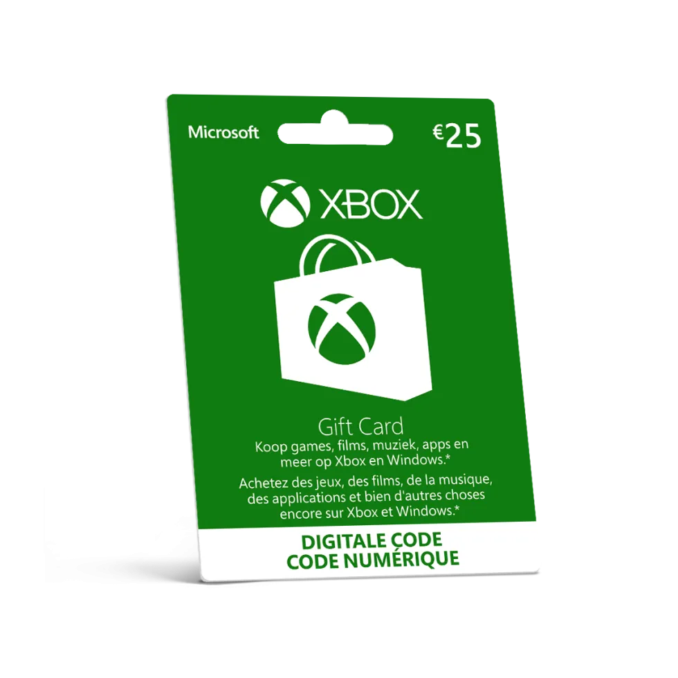 €25,- Xbox Digital Gift Card