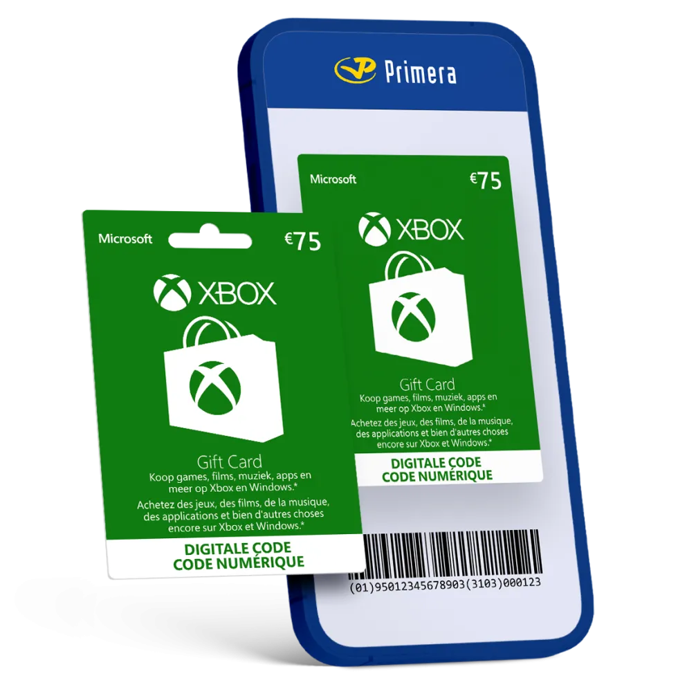 €75,- Xbox Digital Gift Card