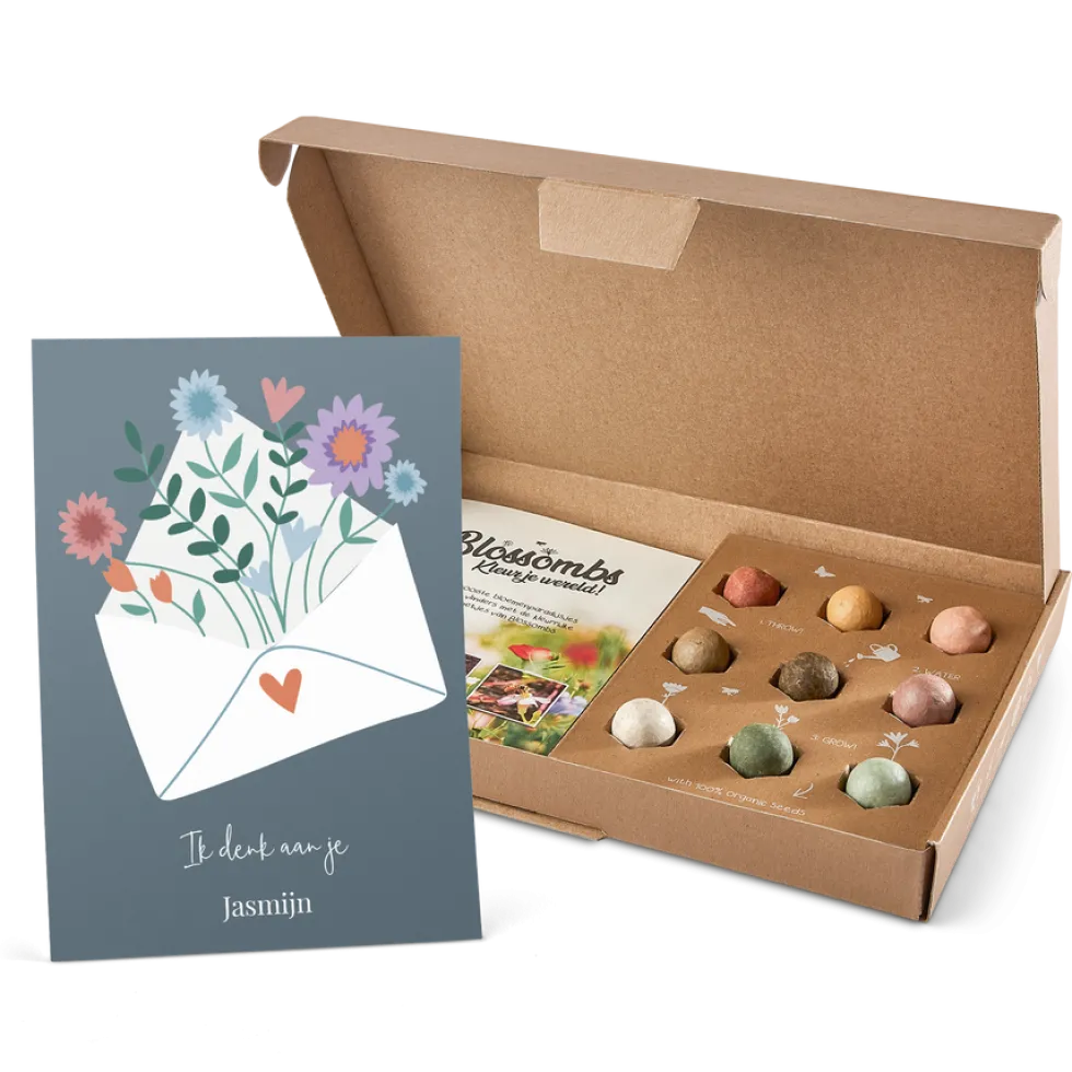 Zaadbommetjes cadeau